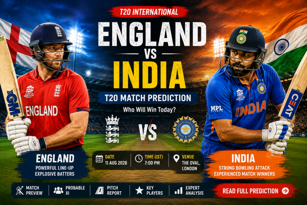 England vs India Match Prediction – T20 chatgpt image aug 11, 2026, 01 09 32 pm