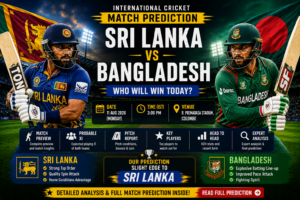 Sri Lanka vs Bangladesh Match Prediction