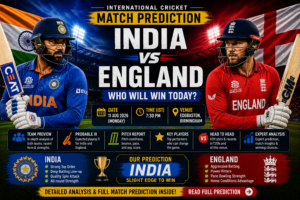India vs England Match Prediction