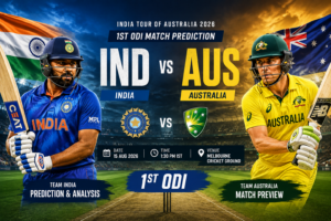India vs Australia Match Prediction – 1st ODI